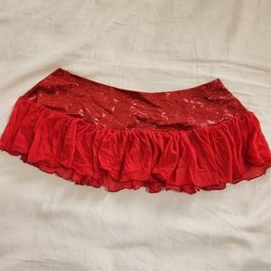 IHeartRaves red mini skirt